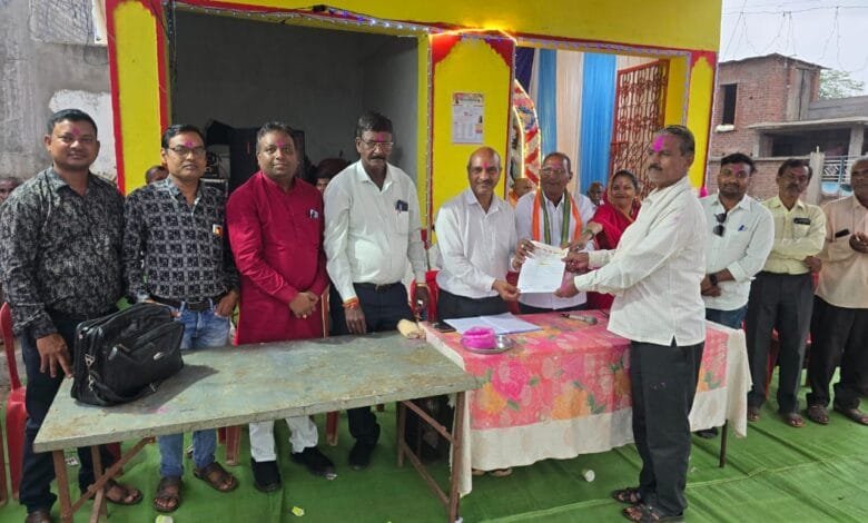 राजनांदगांव : परिक्षेत्र साहू समाज जोशीललमती  के अध्यक्ष त्रिलोचन साहू बने