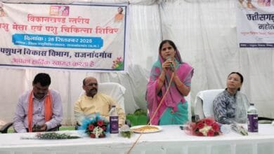 राजनांदगांव : पशु मेला एवं पशु चिकित्सा शिविर में शामिल हुए पशुपालक