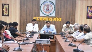 राजनांदगांव : धार्मिक आस्था के साथ पारम्परिक एवं सामाजिक तरीके से होनी चाहिए गरबा व अन्य आयोजन : पुलिस अधीक्षक