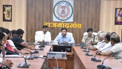 राजनांदगांव : धार्मिक आस्था के साथ पारम्परिक एवं सामाजिक तरीके से होनी चाहिए गरबा व अन्य आयोजन : पुलिस अधीक्षक