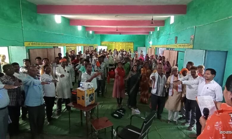 मोहला : आदि कर्मयोगी अभियान अंतर्गत आदि सेवा पर्व का हुआ शुभारंभ