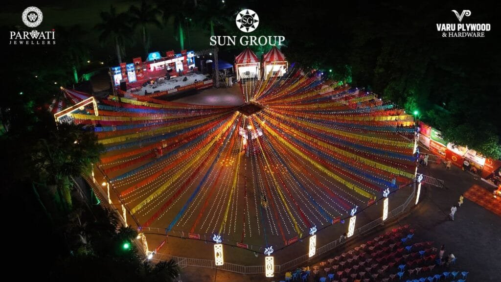 राजनांदगांव : शिवनाथ वाटिका में गरबे की धूम, अतिथियों की मौजूदगी से बढ़ी रौनक