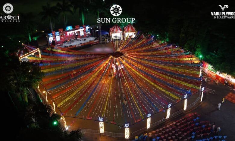 राजनांदगांव : शिवनाथ वाटिका में गरबे की धूम, अतिथियों की मौजूदगी से बढ़ी रौनक