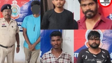 Rajnandgaon : शांति भंग करने वाले पांच बदमाश गिरफ्तार, पुलिस ने कार्यवाही