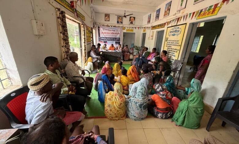 मोहला : आदि कर्मयोगी अभियान अंतर्गत ग्राम पंचायत माहुद मचान्दुर में ग्राम सभा का आयोजन