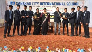 राजनांदगांव : संस्कार सिटी में सजा विज्ञान का महाकुंभ, डीपीएस रिसाली का ‘इंडक्शन हीटर’ रहा सबसे आगे