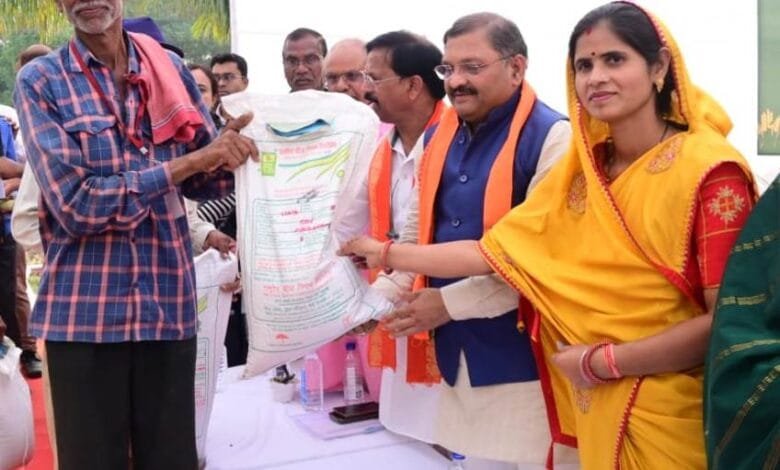 राजनांदगांव : किसान सम्मान निधि की 21वीं किस्त जारी