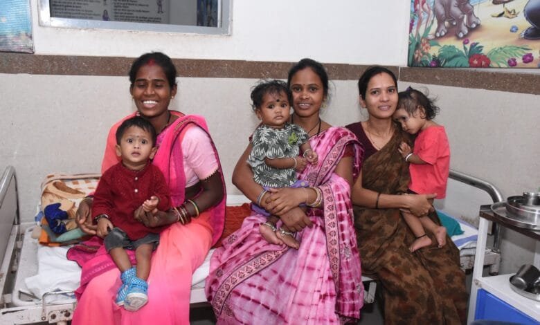 राजनांदगांव : पोषण पुर्नवास केन्द्र में किए जा रहे कार्यों के मिल रहे कारगर परिणाम