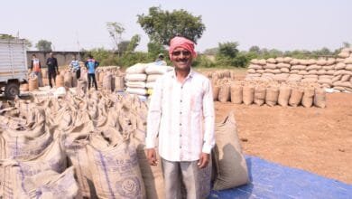 राजनांदगांव : किसान नेतराम ने धान खरीदी केन्द्र मनकी में बेचा 60 क्विंटल धान