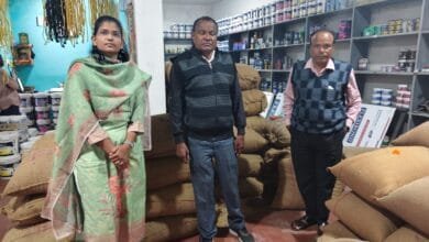 राजनांदगांव : 110 बोरा धान को जप्त किया गया