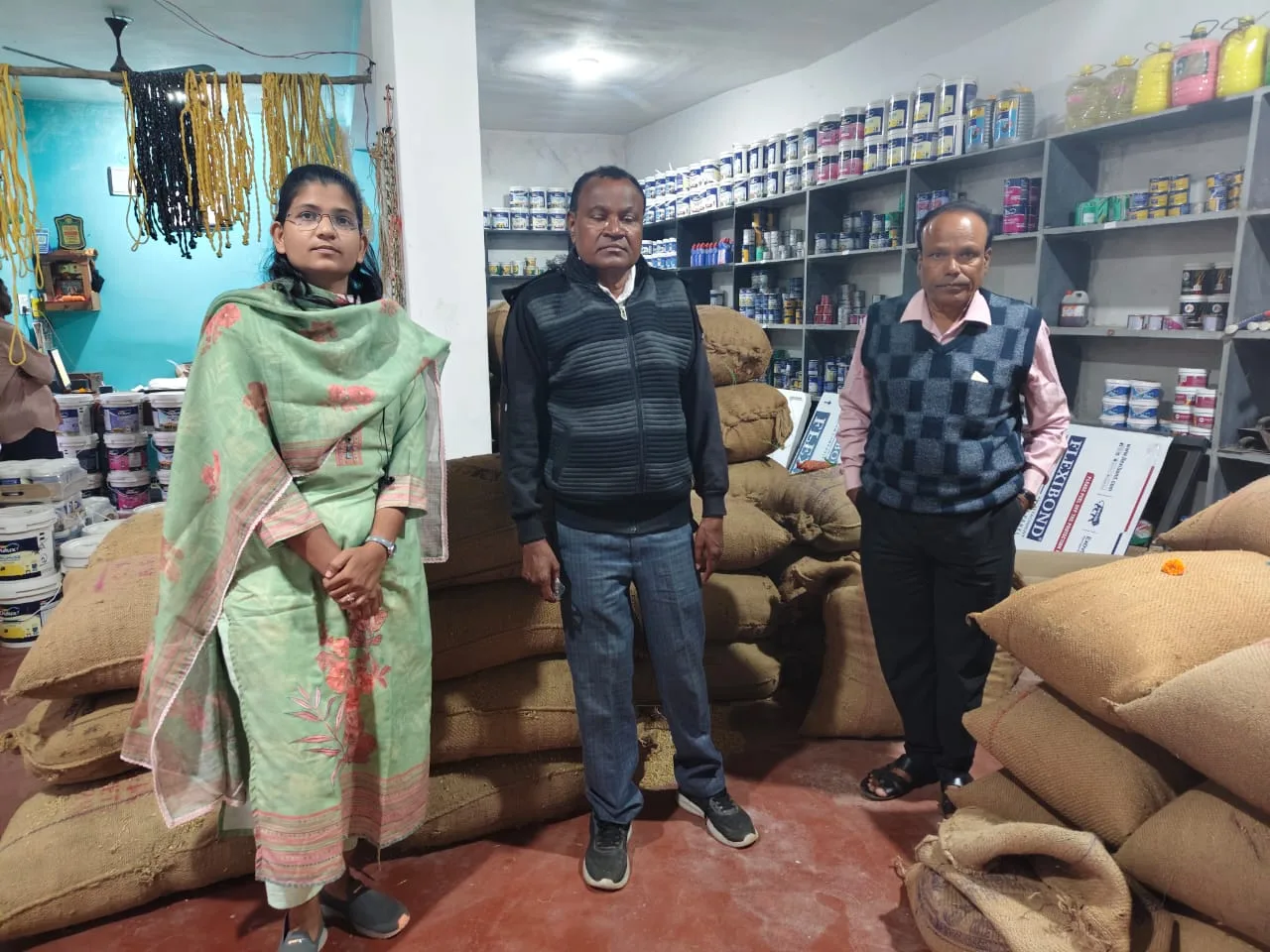 राजनांदगांव : 110 बोरा धान को जप्त किया गया