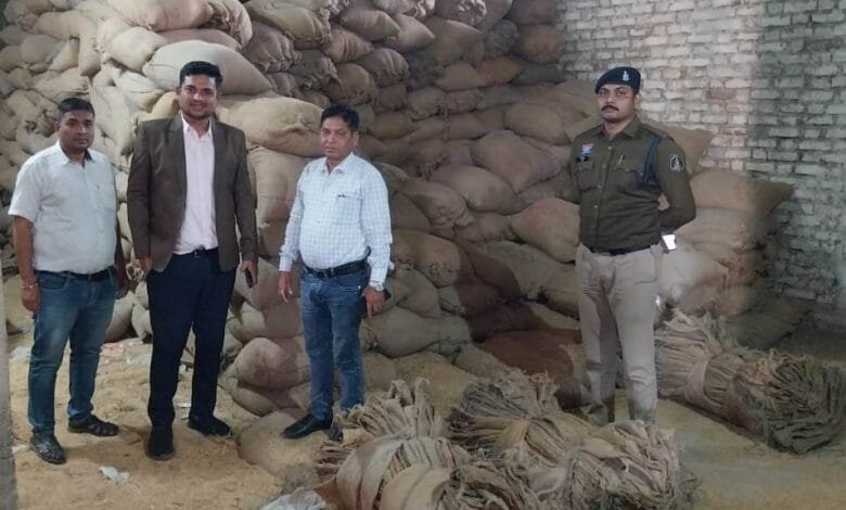 राजनांदगांव : खरीफ विपणन वर्ष 2025-26, आज कुल 9 प्रकरणों में 57 लाख 28 हजार 800 रूपए मूल्य के 1848 क्विंटल अवैध धान जप्त