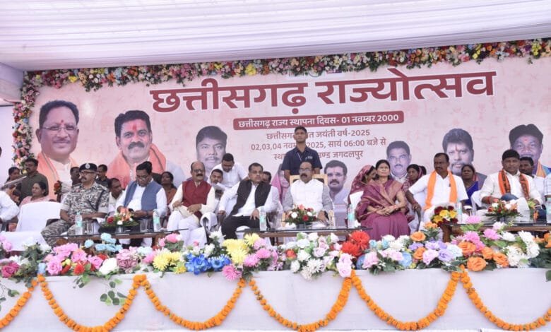 रायपुर : उप मुख्यमंत्री अरुण साव ने राज्योत्सव का किया शुभारंभ