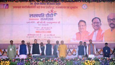 राजनांदगांव : उपराष्ट्रपति सीपी राधाकृष्णन ने महतारी वंदन योजना एवं नियद नेल्लानार योजना के तहत...