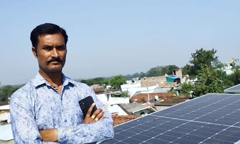 राजनांदगांव : प्रधानमंत्री सूर्यघर मुफ्त बिजली योजना से जगमग हुआ अजय का घर