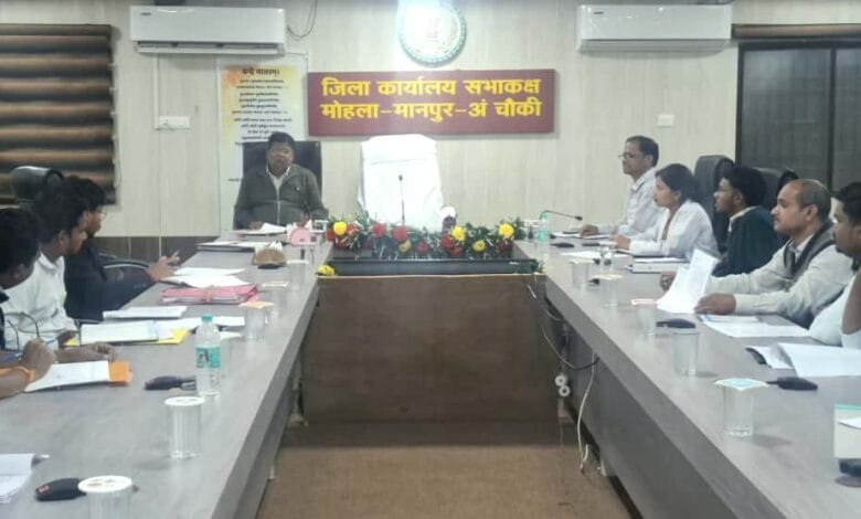 मोहला : प्रतियोगिता परीक्षाओं की तैयारी हेतु करें अनुकूल वातावरण निर्मित–अपर कलेक्टर जीआर मरकाम