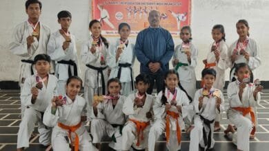 राजनांदगांव : ऑल इंडिया ओपन कराते चौंपियनशिप रायपुर में संस्कारधानी को 24 पदक