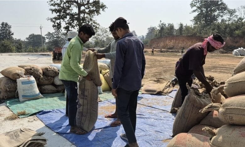 मोहला : समर्थन मूल्य पर धान खरीदी सुचारू रूप से जारी, जिले में अब तक 5090 क्विंटल धान की हुई खरीदी