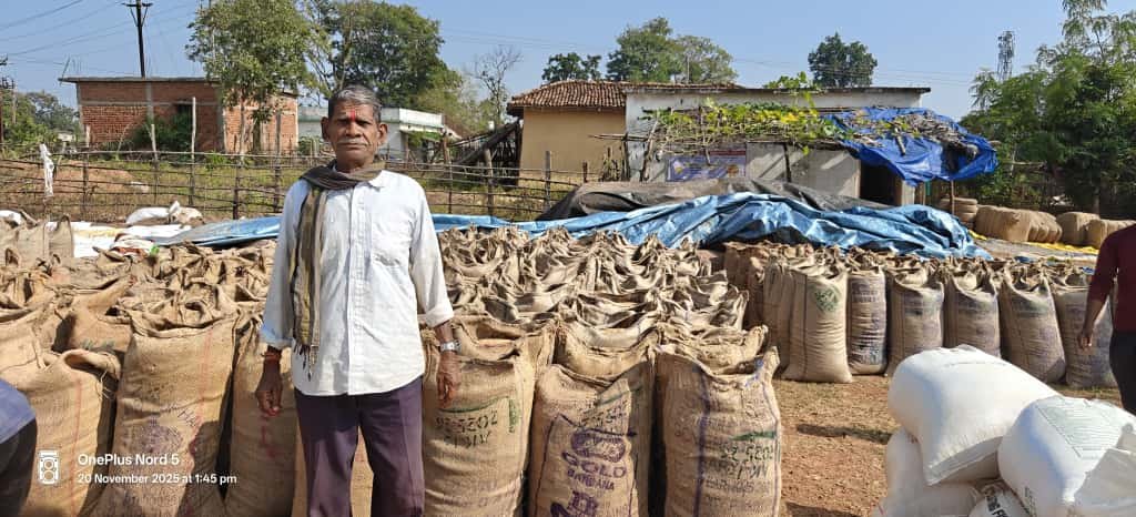 मोहला : सियाराम ने ''तुंहर टोकन ऐप'' से घर बैठे प्राप्त किया टोकन