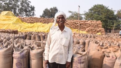 राजनांदगांव : किसान बिश्राम दास ने मेहनत का उचित दाम मिलने पर जाहिर की प्रसन्नता