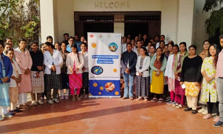 राजनांदगांव : बाल मधुमेह की रोकथाम के लिए सामुदायिक स्वास्थ्य अधिकारियों की कार्यशाला संपन्न