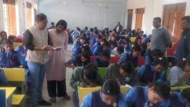 राजनांदगांव : जेएनवी एवं एनएमएमएसई द्वितीय मॉक टेस्ट का हुआ आयोजन