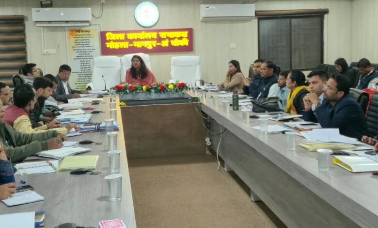 मोहला : जिले में श्रमिकों का शत-प्रतिशत पंजीयन हो सुनिश्चित-कलेक्टर तुलिका प्रजापति