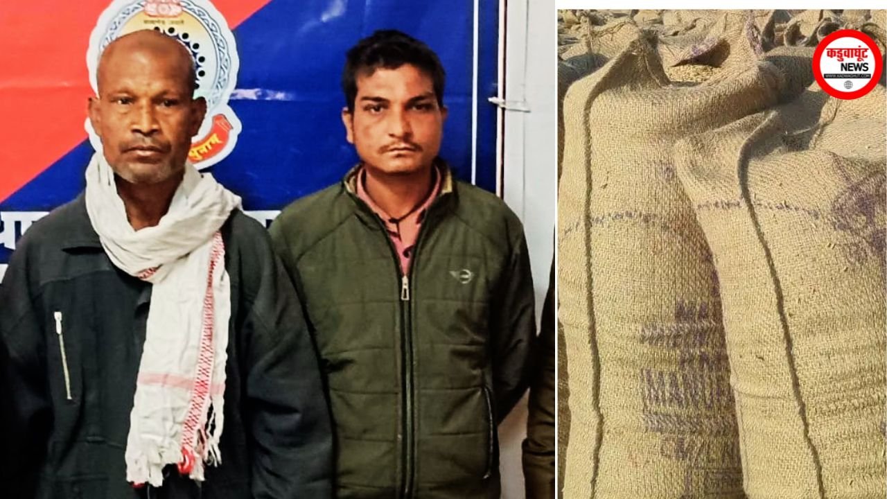 राजनांदगांव: धान चोरी के दो आरोपी गिरफ्तार, भेजे गए जेल