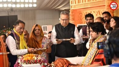 CG: मुख्यमंत्री श्री साय दिव्य श्री हनुमंत कथा समारोह में हुए शामिल