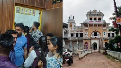 Rajnandgaon: दिग्विजय महाविद्यालय में हंगामा, छात्र संगठनों के हस्तक्षेप के बाद लौटाए गए फोन