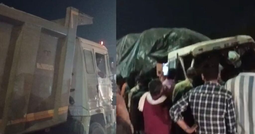 Rajnandgaon: आरके नगर चौक सिंगनल पर सड़क हादसा: तीन वाहनों की टक्कर, चालक घायल