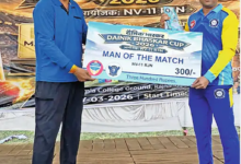 राजनांदगांव : बबलू की घातक बैटिंग से जीता सोनराज ज्वेलर्स …