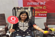 CG : 22 साल पहले रक्तदान से अदिती जैन की जान बची थी, आज खुद किया रक्तदान …