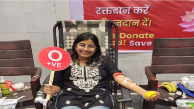 CG : 22 साल पहले रक्तदान से अदिती जैन की जान बची थी, आज खुद किया रक्तदान …