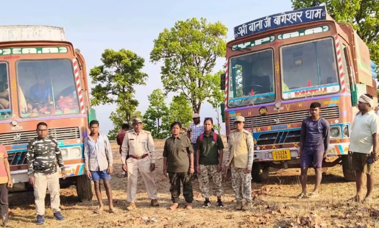 CG : अवैध बोरवेल खनन पर वन विभाग की सख्ती, ट्रक जब्त …