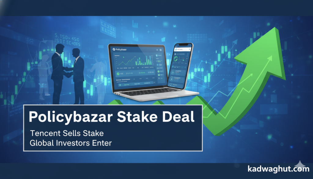 Policybazaar stake deal Tencent sells stake investors enter\