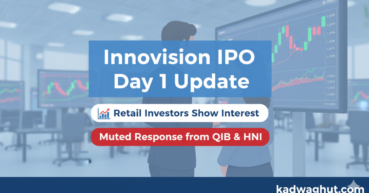 Innovision IPO Subscription update with retail investors interest