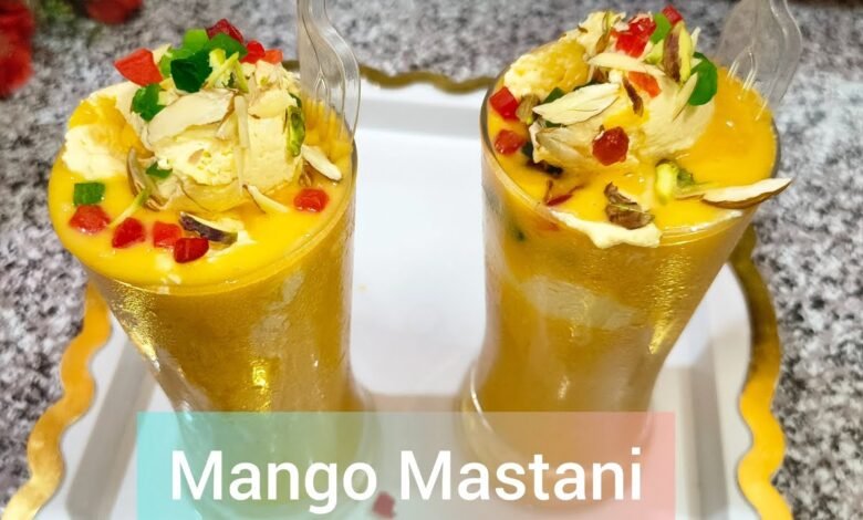 Mango Mastani Sake Recipe