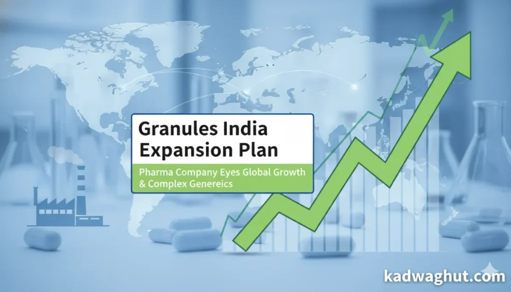 Granules India Expansion Plan pharma company global growth strategy