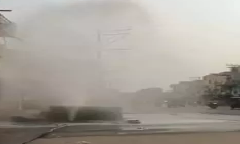 CG : भाटागांव मेन रोड पाइपलाइन फूटी, पानी बर्बाद …