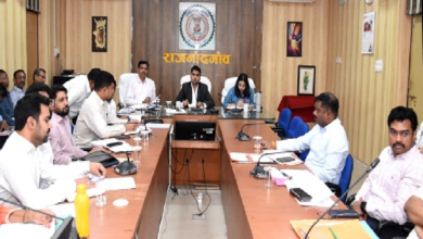 राजनांदगांव : सुशासन तिहार से पहले लंबित प्रकरणों के निराकरण करें - कलेक्टर…