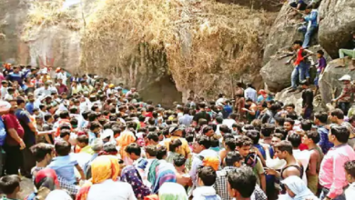 राजनांदगांव : मंडीप खोल गुफा के खुले द्वार… साल में एक बार होने वाले दर्शन के लिए जुटे श्रद्धालु…