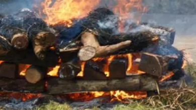 CG : जलती चिता की चिंगारी से मकान में लगी आग, ग्रामीण परिवार हुआ बेघर…