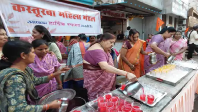 राजनांदगांव : गंज लाइन में मंदिर में शरबत का वितरण किया…