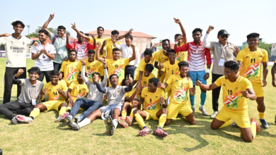 CG : फुटबॉल में छत्तीसगढ़ को रजत पदक : फाइनल में कड़े मुकाबले में पश्चिम बंगाल से 0-1 से मिली हार