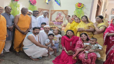 CG : आदिनाथ दिगंबर जैन बड़ा मंदिर में आचार्य विद्यासागर के ‘चरण कमल’ की स्थापना…