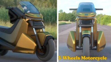 3-Wheels Motorcycle