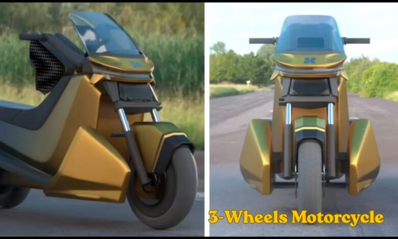 3-Wheels Motorcycle