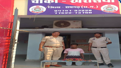CG: केबल तार और लोहे के एंगल चोरी का आरोपी गिरफ्तार, सामान बरामद …