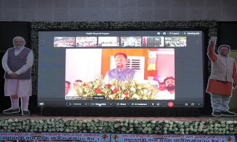 CG : 774 सड़कों का शिलान्यास, मुख्यमंत्री ने दी विकास को गति …